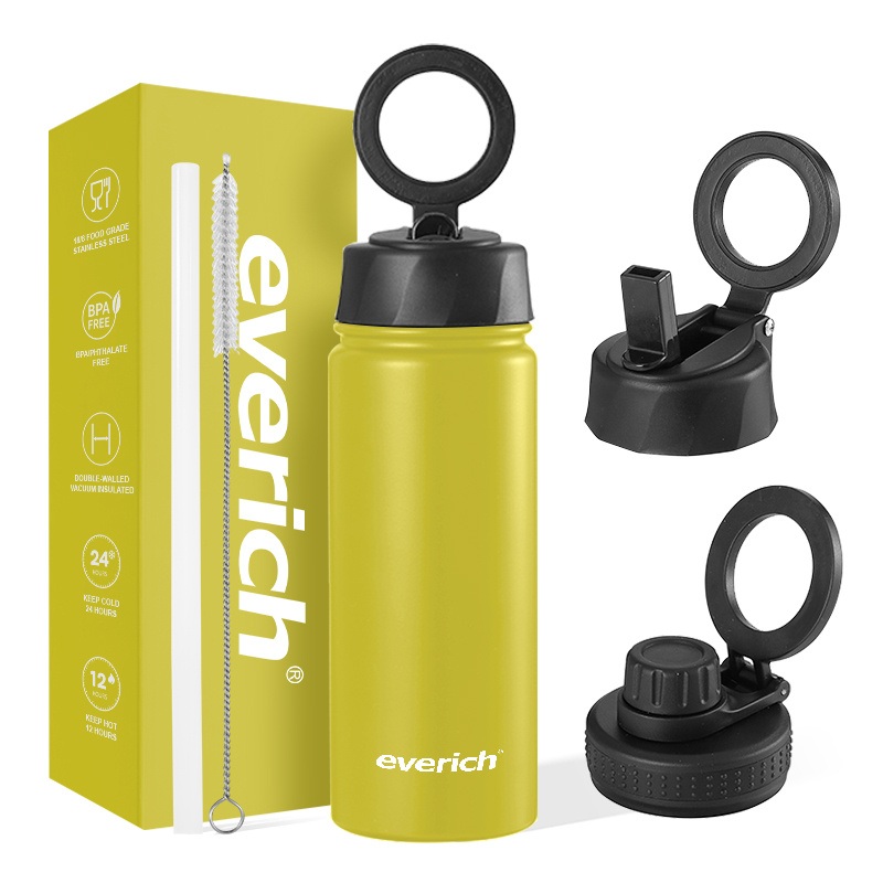 Double Wall Health Care Hot Sales Various Capacities 18/8 Stainless Steel Vacuum Flask with Magsafe Ring Lid – Stainless Steel Water Bottle and Stainless Steel Cup price