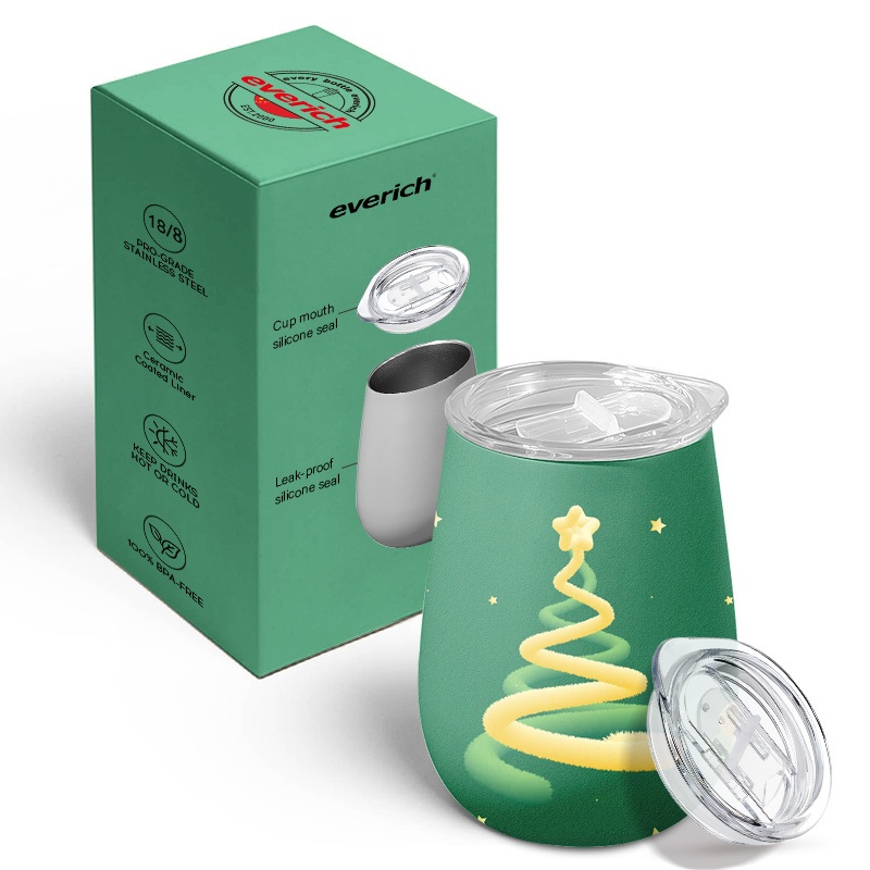 Everich 12oz Reusable Insulated Stainless Steel Coffee Tumbler Tea Cup Gifts for Women Men Him Her – Coffee Mug and Insulated Tumbler price