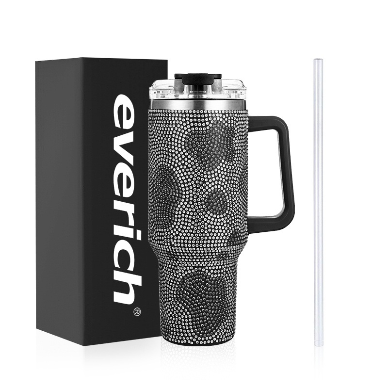 Everich Large Capacity Stainless Steel Water Tumbler Keep Cold and Warm 24h – Insulated Tumbler and Tumbler with Handle price