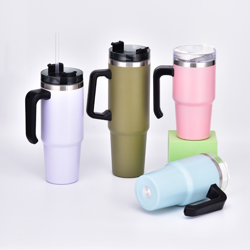 Factory Sell Stainless Steel Travel Tumbler Double Wall Vacuum Insulated Coffee Mugs with Car Cup Holder – Coffee Mugs and Vacuum Insulated Mugs price