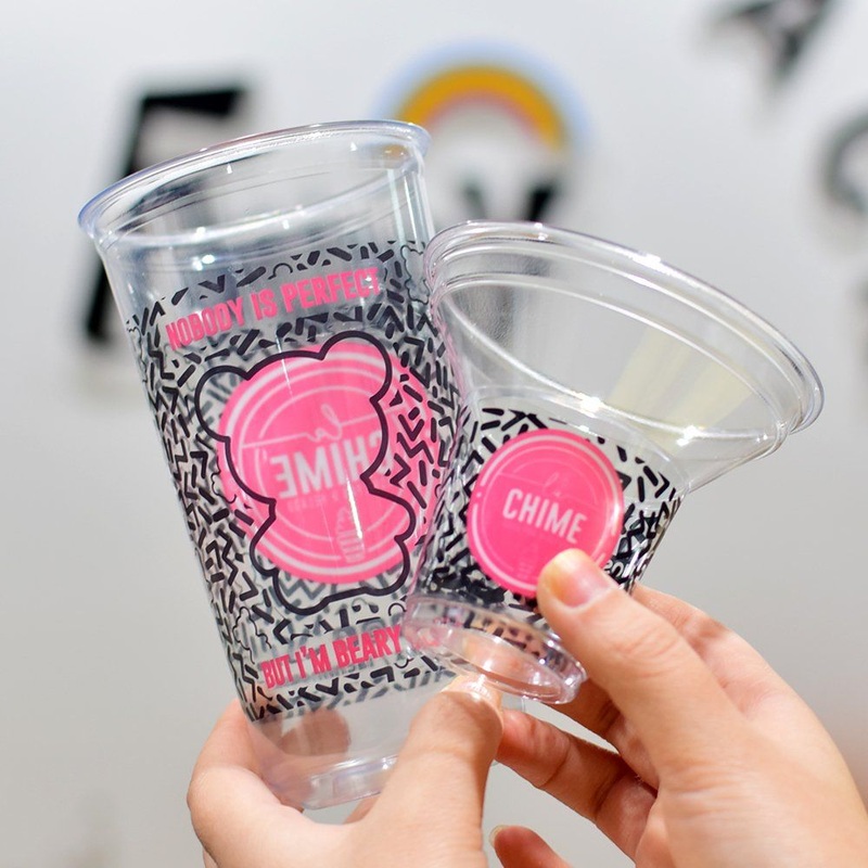 Juice Supermarket Design Customizable Products Custom Tea Customized Size Plastic PP Cup – Plastic Cup and PP Cup price