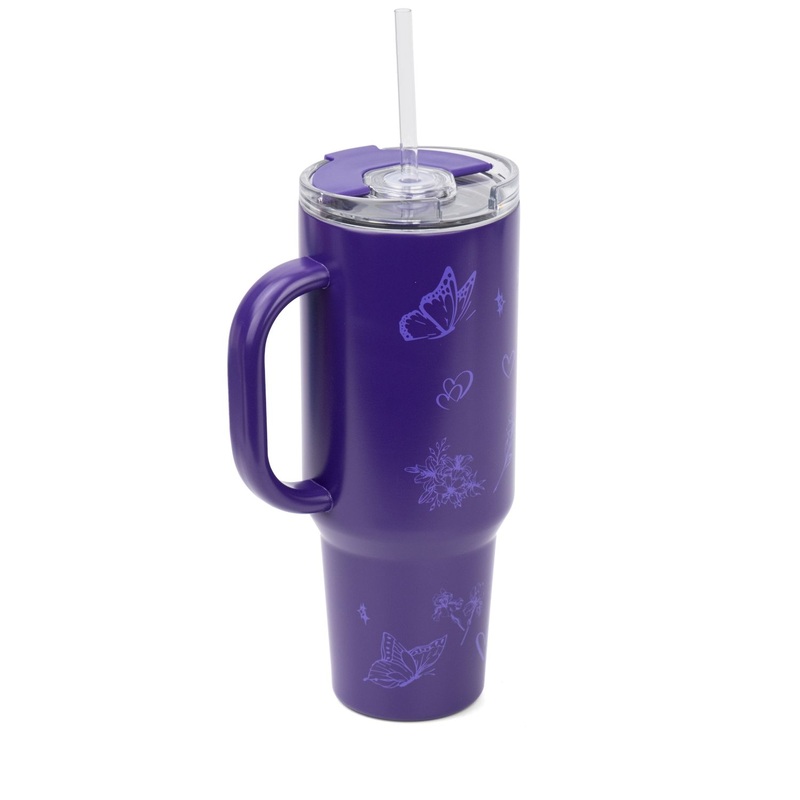 New Design 40 Oz Stainless Steel Tumbler Double Wall Insulated Powder Coated Tumbler with Lid – Tumbler and 40oz Tumbler with Handle price