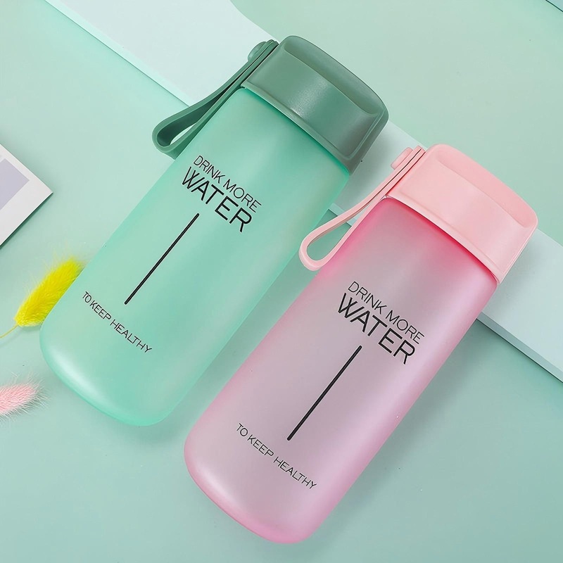 Wholesale 550ml Big Mouth Outdoor Sport Plastic Sport Cup Mug Drink Water Bottle with Handle and Lid – Water Bottle and Plastic Water Bottle price