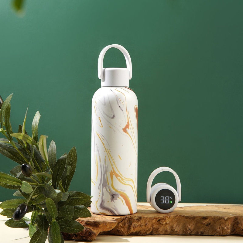 2025 Stay Hydration Celsius Fahrenheit Temperature Thermoses Insulated Water Bottle – Insulated Water Bottle and Smart Cup price
