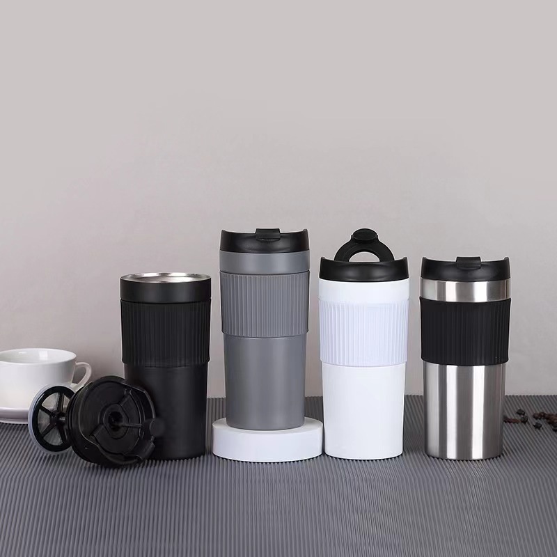 450ml Wholesale Double Walled Insulated Tumblers Vacuum French Press Stainless Steel Coffee Mug – Coffee Mug and Stainless Steel Coffee Mug price