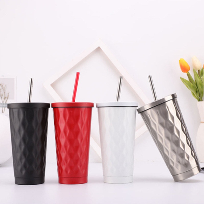 500ml 304 Stainless Steel Leak Proof Vacuum Travel Coffee Bottle Car Mug with Cover – Stainless Steel Cup and Stainless Steel Bottle price