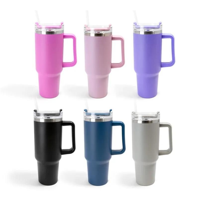 Custom Logo Leak Proof Lid Large Capacity Travel Mug with Handle – 40oz Travel Tumbler and Stainless Steel Travel Tumbler price