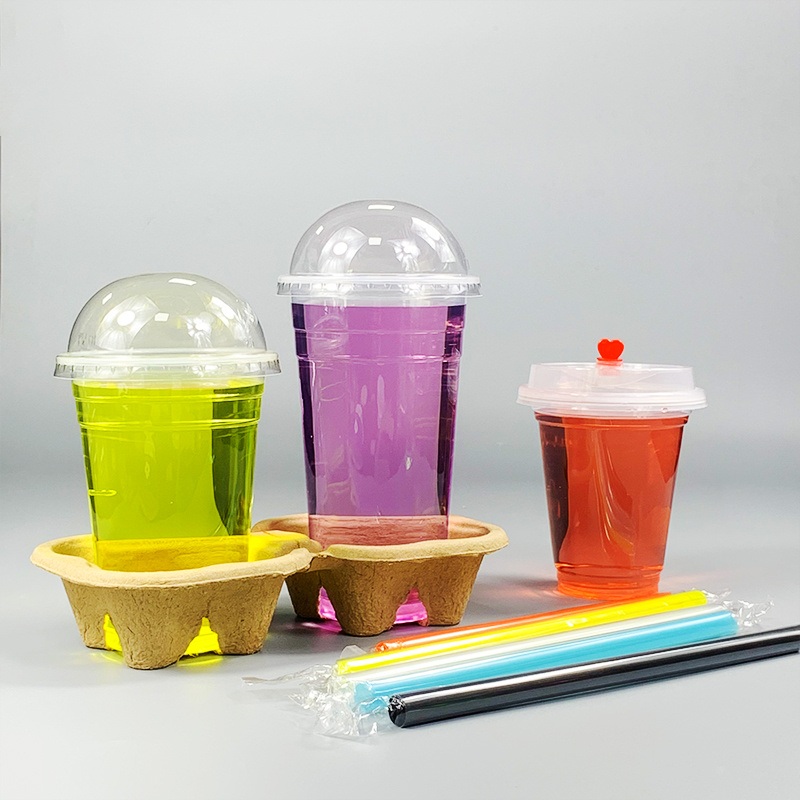Disposable Smoothie Milktea Bubble Tea Plastic Cups – Plastic Cups and Disposable Plastic Cup price