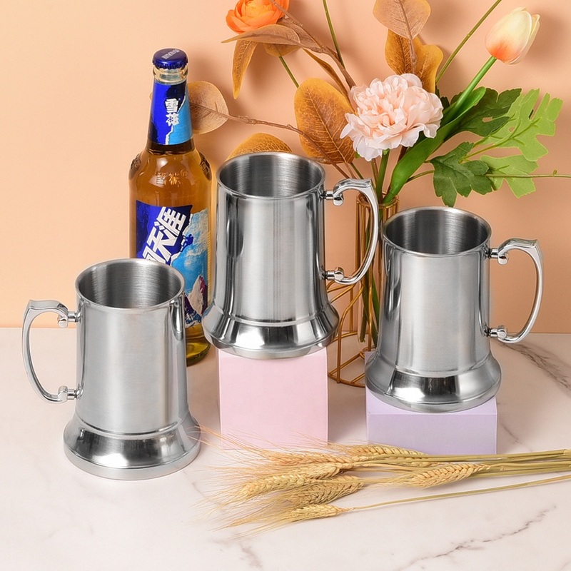 Free Sample Logo Printed Moscow Mule Stainless Steel Metal Tankard Mug with Custom Logo – Mug with Custom Logo and Metal Tankard Mug price