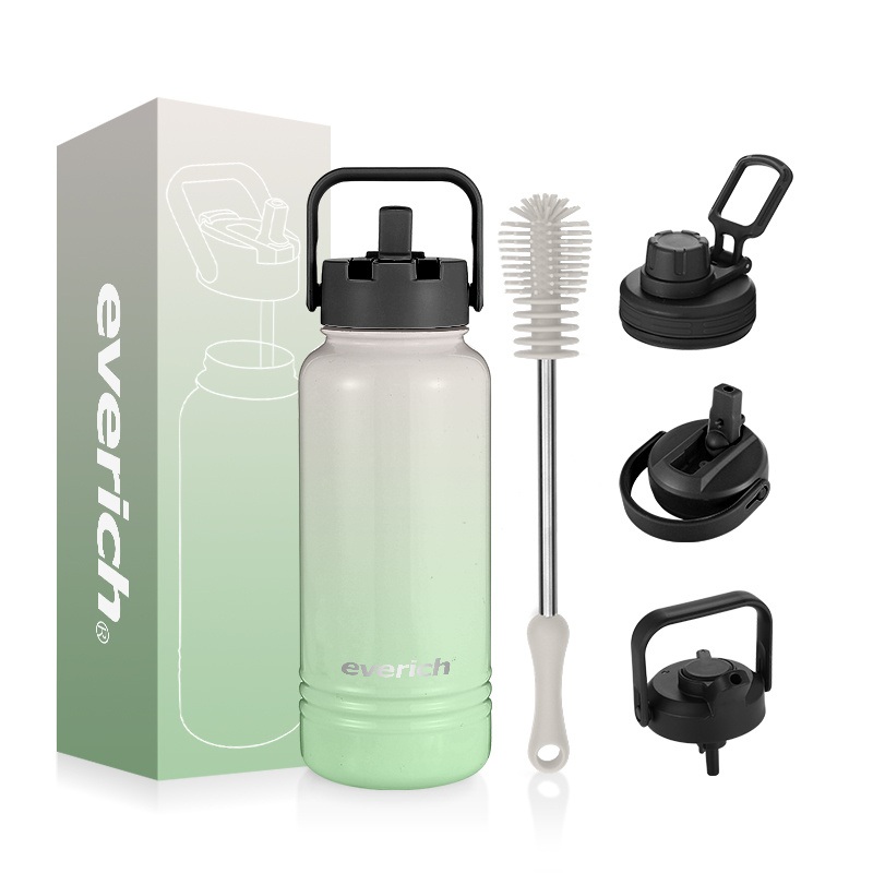 OEM 14/18/22/24/32/40/64oz Gradient Color Wide Mouth Double Wall Sports Custom Sports Water Bottles – Wide Mouth Bottle and Stainless Steel Bottle price