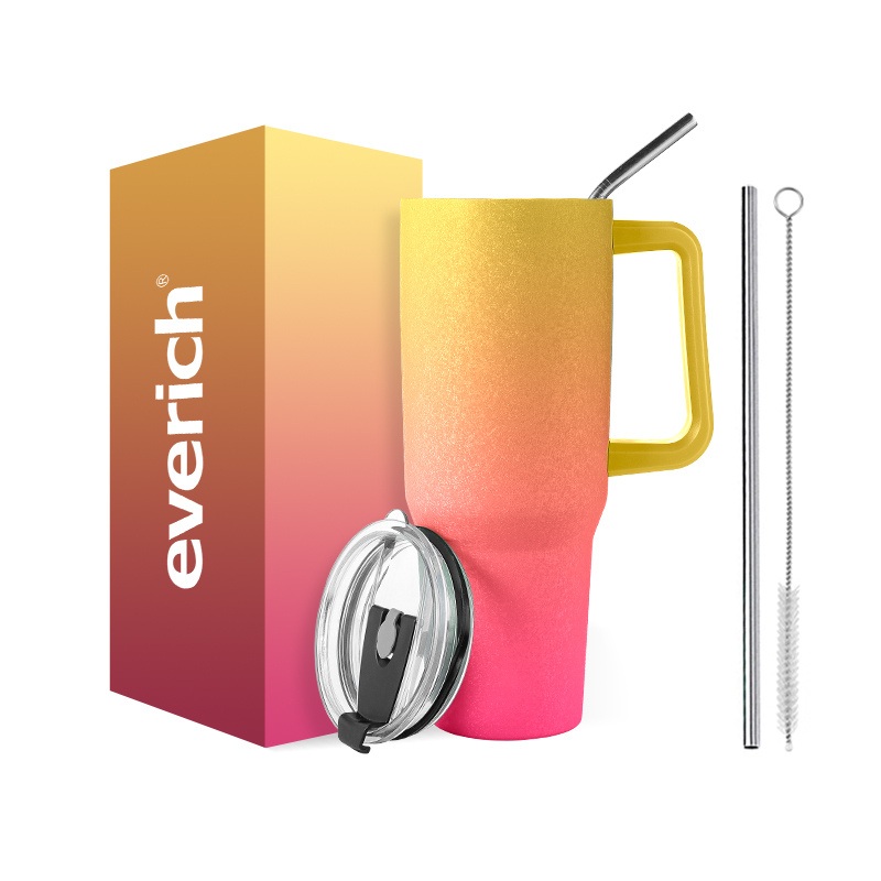Over 23 Years Experience Everich Insulated Double Wall 18/8 Stainless Steel Outdoor Handle Tumbler – Stainless Steel Tumbler and 40oz Tumbler price