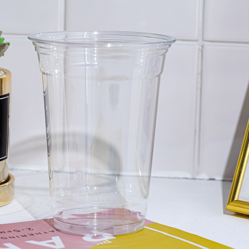 Pet Sealing Film Dessert Coffee Disposable Clear Plastic Cup with Lid – Plastic Cup and Disposable Cup price