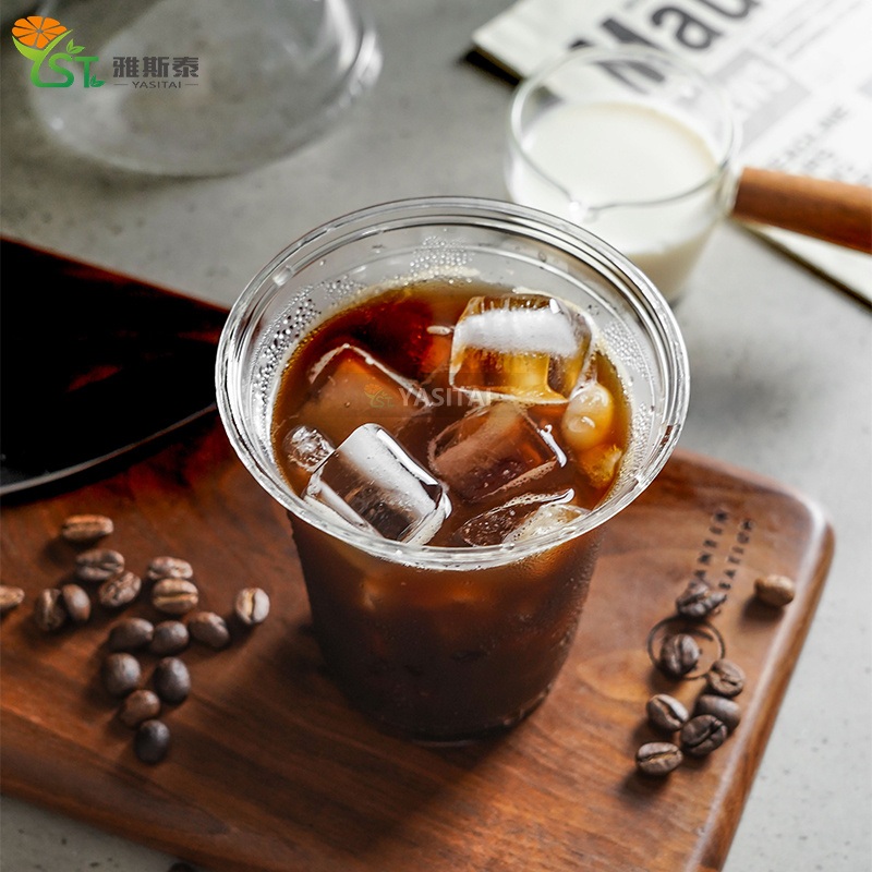 PLA Biodegradable Compostable Coffee Cup 7 8 9 10 12 14 16 18 20 24 30 32oz Customized Logo Printing – Plastic Cup with Logo and Clear Plastic Cup with Logo price