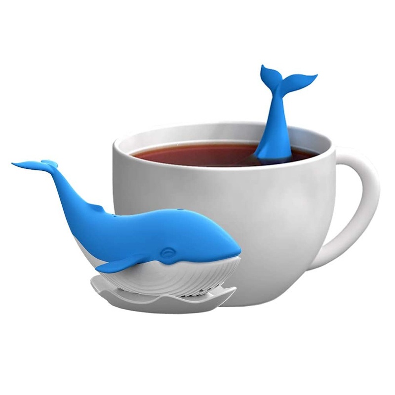 Silicone Whale Tea Bag Equip Tray Reusable Silicone Tea Set – Silicone Whale Tea Set and Reusable Silicone Tea Set price