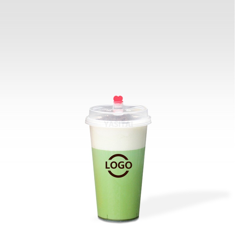 Tea Milk Cup Transparent Plastic Cups Juice Cups with Lid – PP Injection Cup with Lid and Bubble Tea PP Injection Cup price