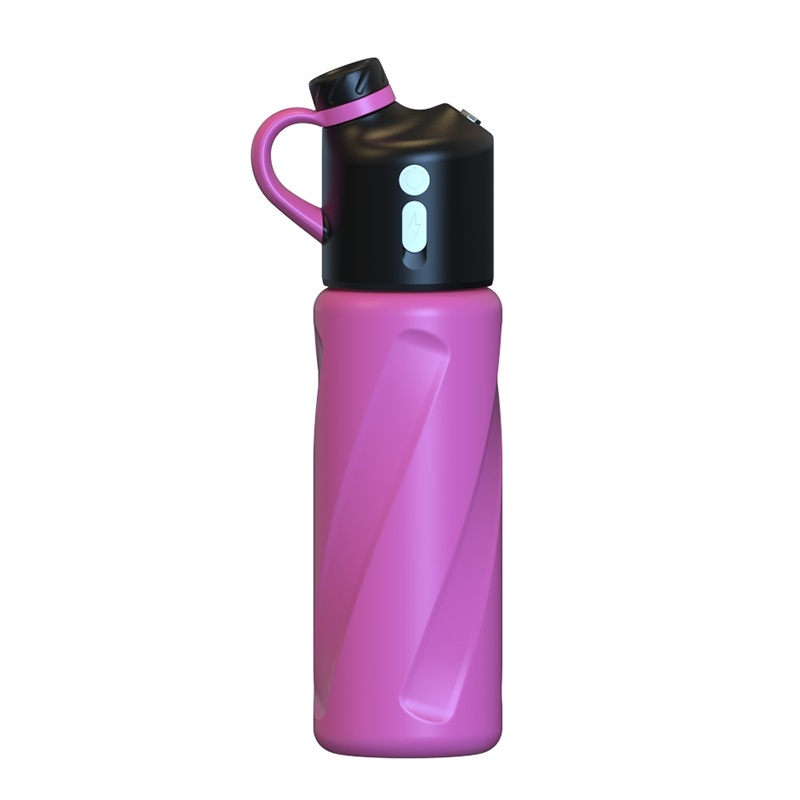 Wholesale Custom Logo Misting Design Double Wall Stainless Steel Portable Vacuum Flask Sports Water Bottle – Mist Water Bottle and Misting Water Bottle price