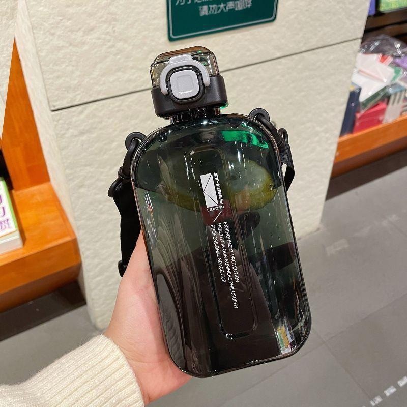 Wholesale Price Large Capacity Portable Carrying Strap Square Outdoor Sports Water Bottle – Sports Kettle and Bottle price