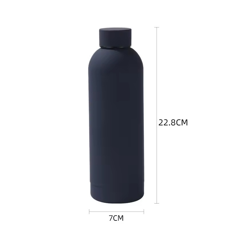 Wholesale Stainless Steel Travel Thermal Insulated 550ml Rubber Paint Creative Sports Custom Logo Flask Tumbler Water Bottle – Insulated Thermal Tumbler and Stainless Steel Tumbler price