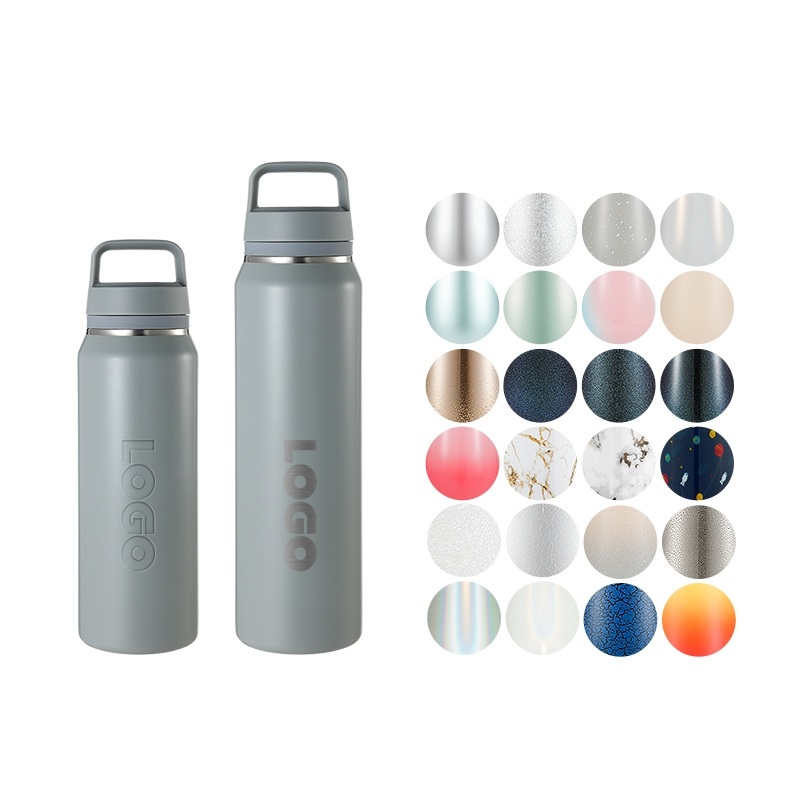 500ml/700ml Spreme High Quality 304 Double Wall Stainless Steel Sport Water Bottle with Tritan SIP Mouth and Tea Infuser Inside, Easy Carry Handle – Vacuum Bottle and Sports Water Bottle price