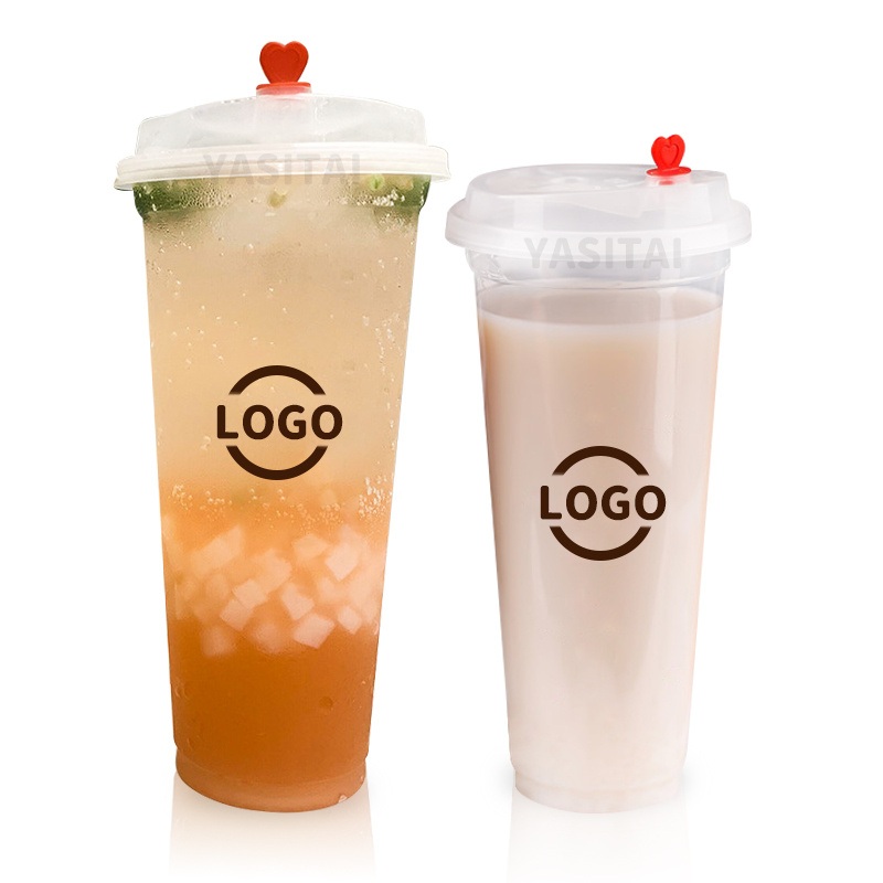90cm PP Injection Plastic Cup One Carton 500PCS Frosted Cups for Coffee Milk Tea Drinks Customized Logo DIY Printing – PP Cup and Bubble Tea PP Cup price