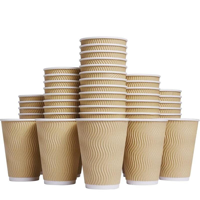 Brighthomey Paper Cup for Full Size Convenient Everyday Use – Thickened and Customized price