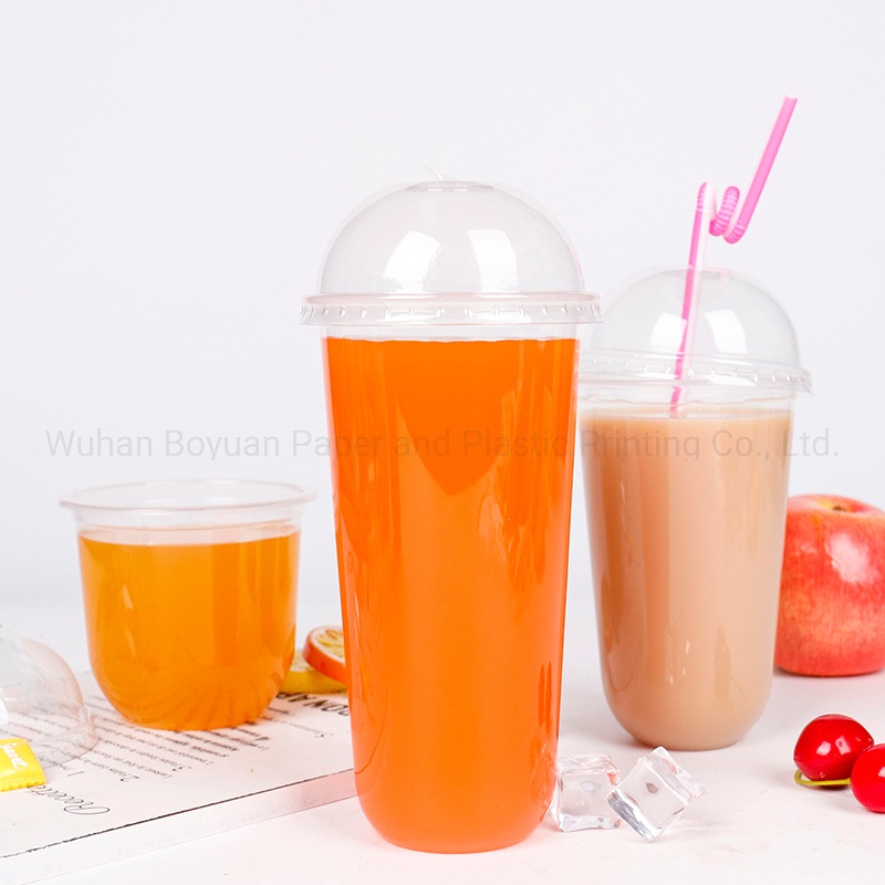 Custom Design Clear Transparent Disposable PP Plastic Cups (Lids and Straws Optional) – Disposable Cups and Drinking Cups price