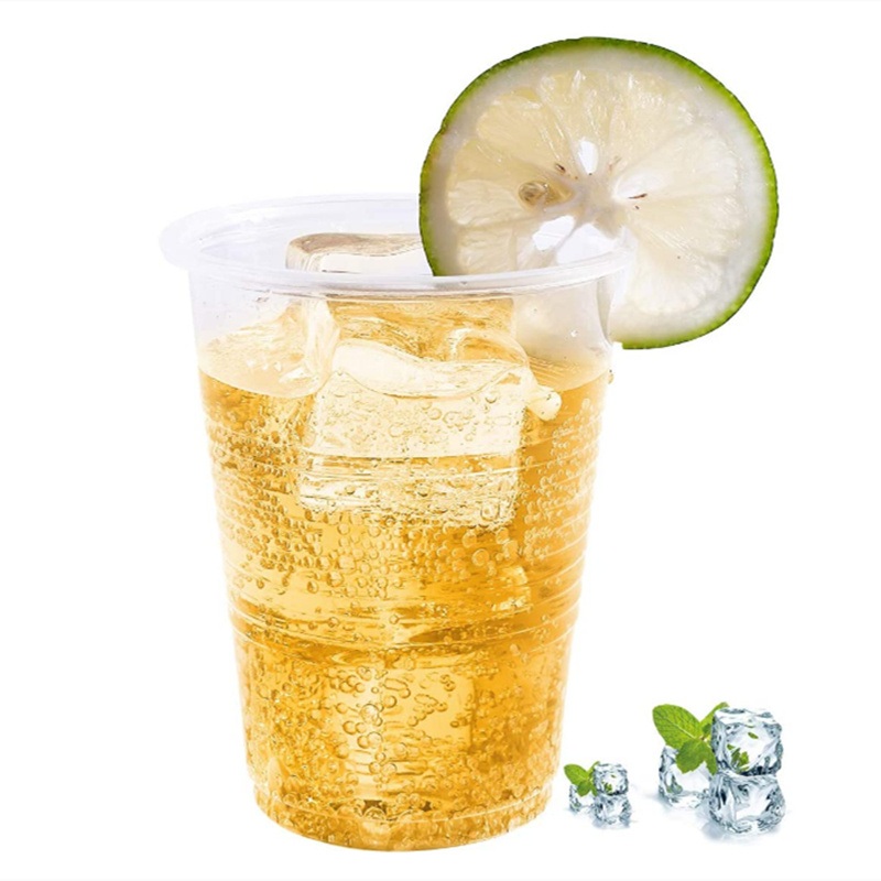 Customize Logo Clear Juice Biodegradable PLA Cups – Biodegradable Disposable and Transparent PLA Cup price