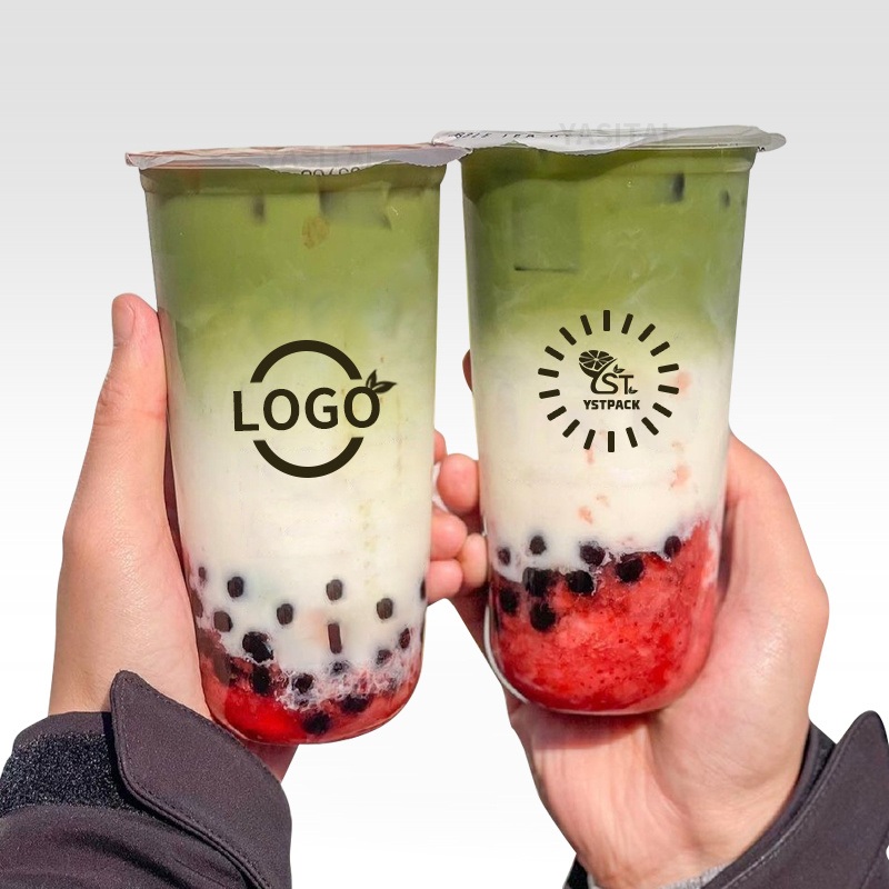 Disposable 12/16/22oz Sealable Bubble Boba Tea PP U Shape Plastic Cup – Disposable Cup and Plastic Cup price