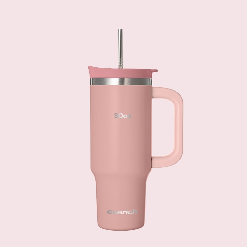 Everich New Arrival 40oz Leak Proof Insulated Stainless Steel Tumbler with Handle and Straw Tumbler – Stainless Steel Tumbler and Vacuum Tunbler price
