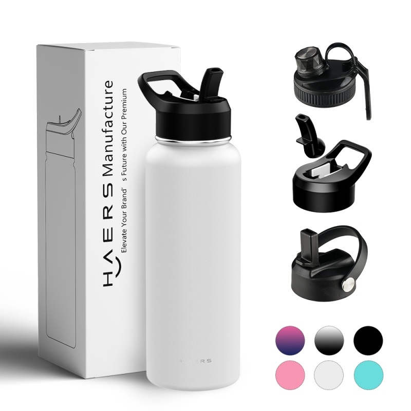 Haers Eco-Friendly BPA Free Thermal Vacuum Stainless Steel Insulated Water Bottle with Lid – Water Bottle with Lid and Vacuum Water Bottle price