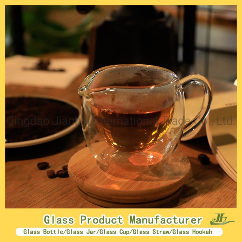 Heat Resistant Borosilicate Glass Mini Size Tea Cup with Handle – China Glass Cup Factory and Double Wall Glass Cup price