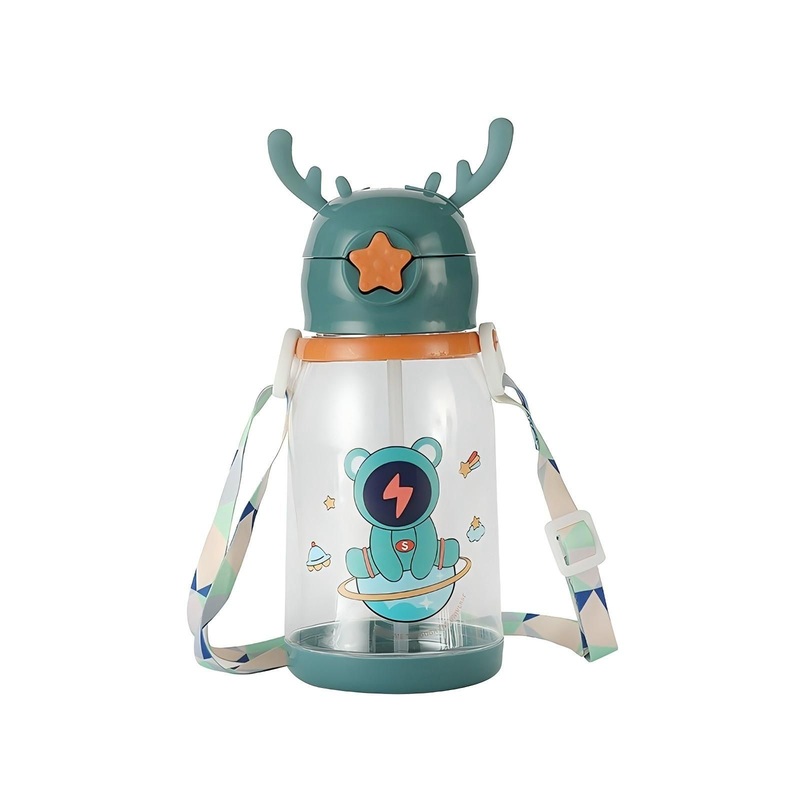 Hot Sale Large Capacity Kids Sports Outdoor School Water Bottle Portable Cartoon PC Plastic Direct Drinking Food Grade – Water Bottle and Plastic Bottle price