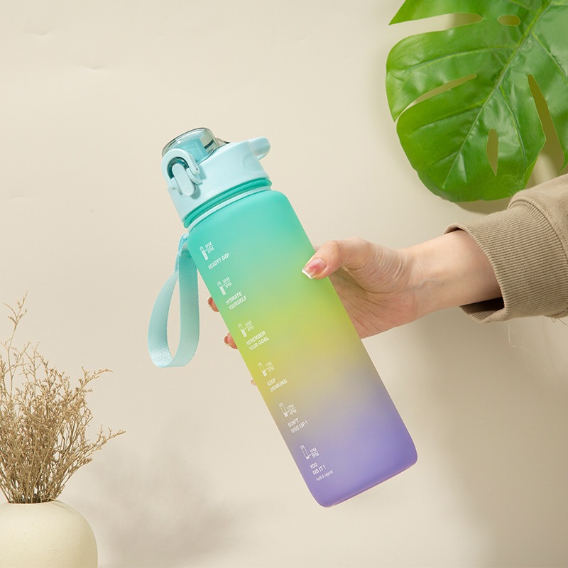 Hot Sale Sports Water Bottle Water Bottle Sports Gradient Water Bottle – Water Bottle and Sports Bottle price