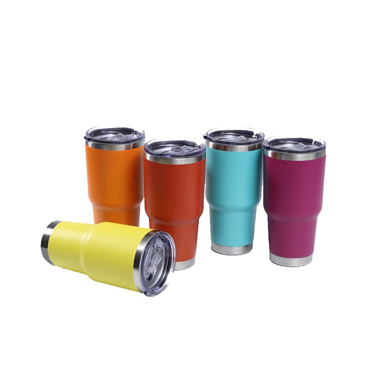 Promotional Paper Insert Plastic Coffee Travel Car Mug with Handle – Travel Auto Mug and Plastic Car Mug price