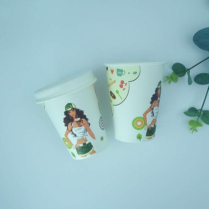 Wm1497 PLA 12oz Coffee Paper Cup Custom Logo Printed Disposable Cold Soft Drink Cups – Paper Cup and Tea Cup price