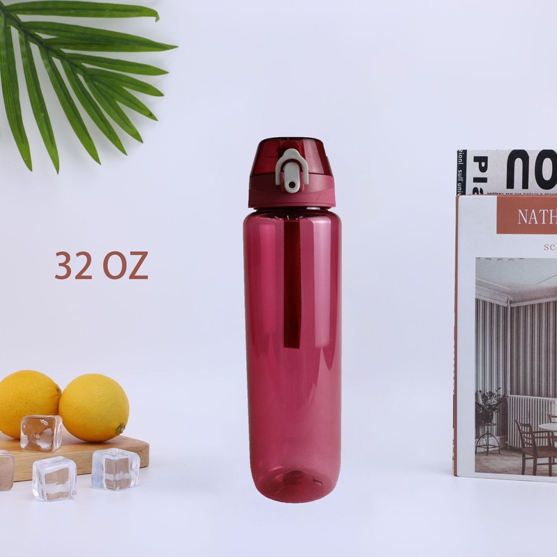 1200ml 40oz Custom Logo BPA Free Tritan Plastic Water Bottle with Straw – Sport Water Bottle and Drinking Bottle price