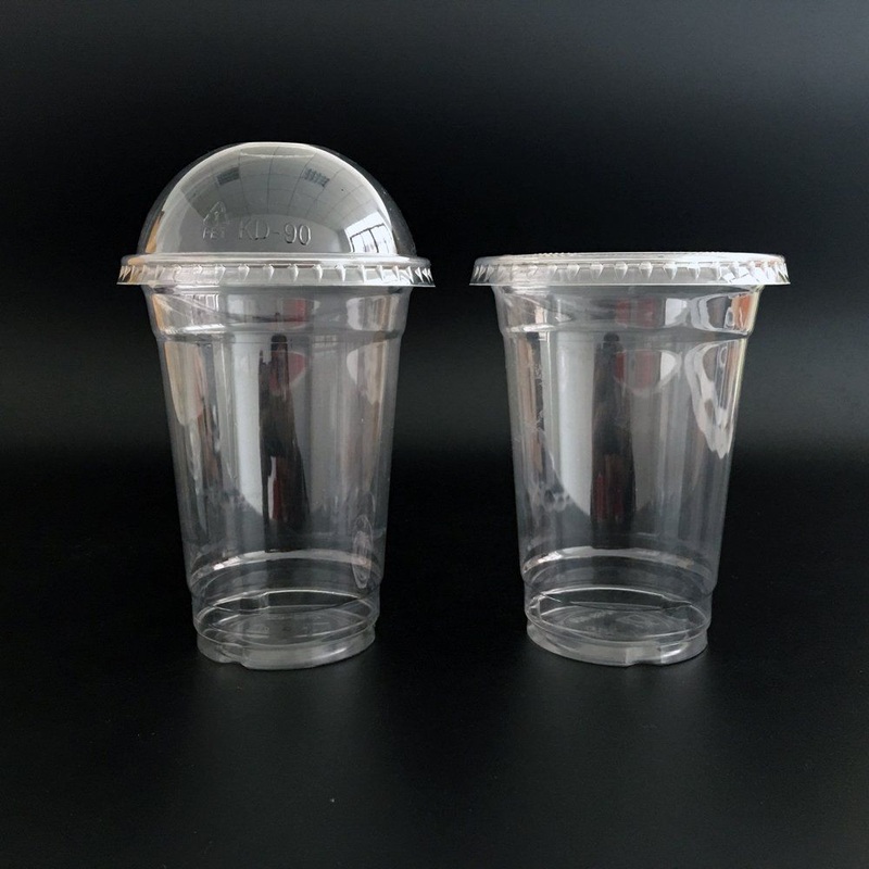 14oz Clear Disposable Plastic Dessert Cup with Lid for Cold Drinks & Ice Coffee – Plastic Cup and Disposable Cup price