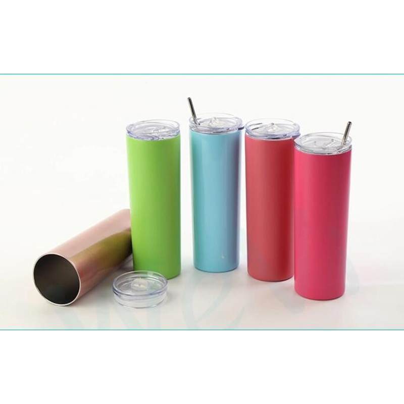 20oz Stainless Steel Double Walled Skinny Vacuum Insulated Tumbler Mug – Car Mug and Travel Mug price