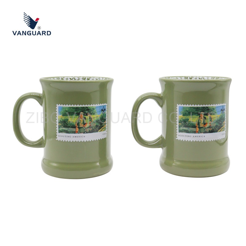 Chinese Ceramic Manufacturers Daily Use Coffee Mug Ceramic Restaurant Mug with Stamp Design – Ceramic Restaurant Mug and Ceramic Mug price