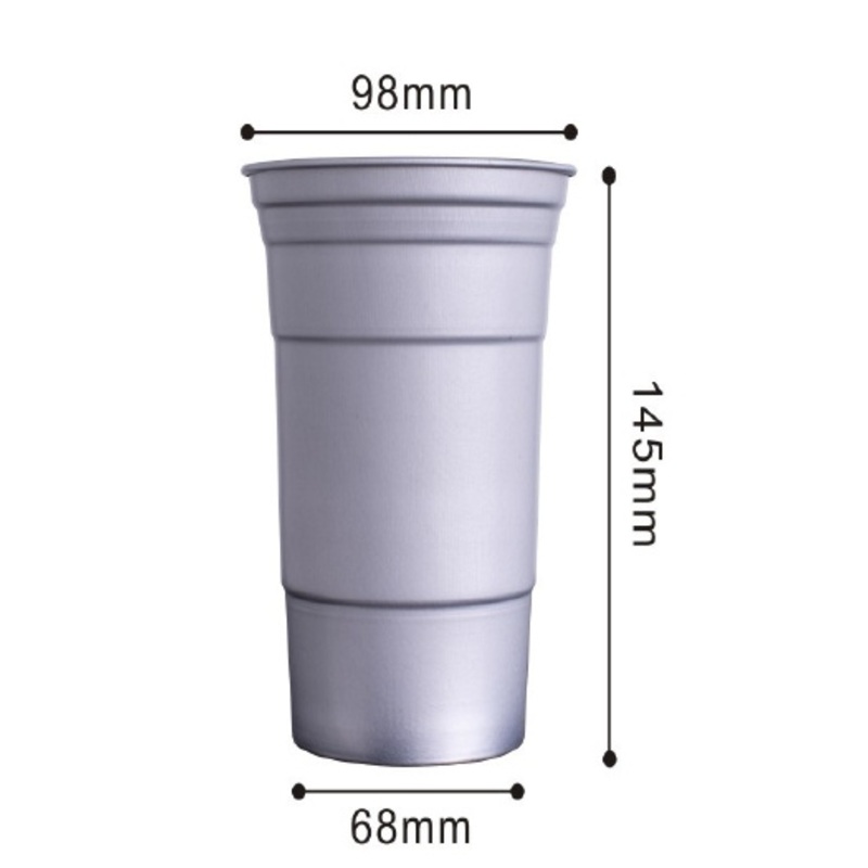 Custom Logo Recoverable Aluminum Cup Cold Drink Cup 9oz 16oz 20oz Chill Aluminum Cups – Aluminum Cup and Dispostable Aluminum Cup price