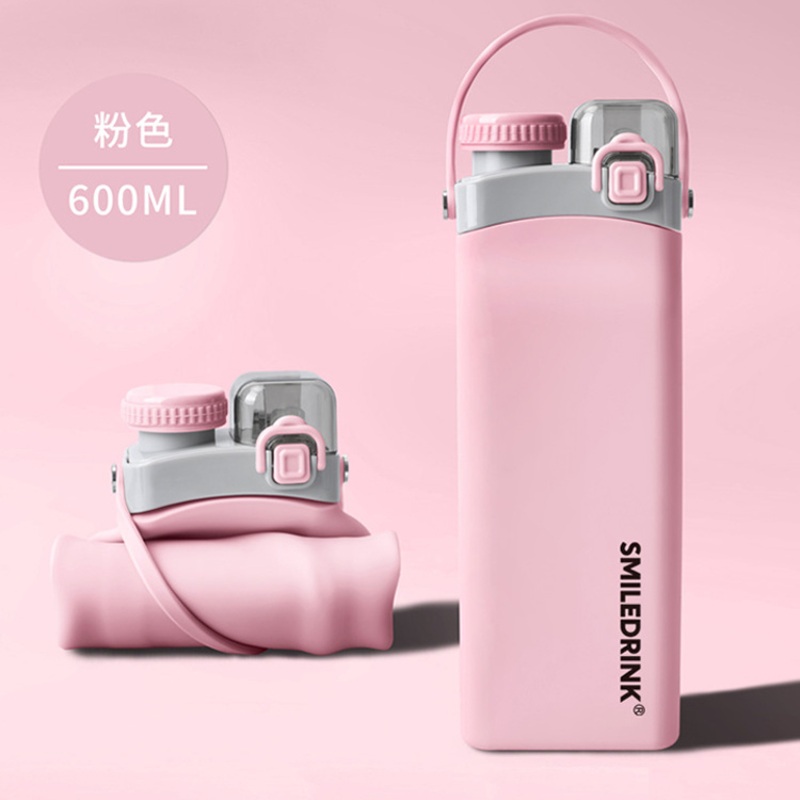 Folding Silicone Portable Leakproof Sports Outdoor Water Bottle for Camping Drinking Collapsible Water Bottle – Drinking Sports Bottle and Travel Sports Bottle price