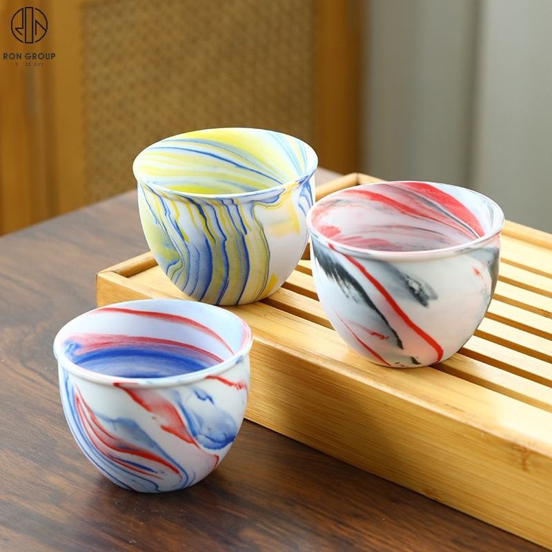 Hot Sales Customized Colored Ceramic Porcelain Eco-Friendly Cafe Water Tea Cup for Coffee Shop Restaurant Commercial Drinkware – Ceramic Porcelain Cup and Cafe Coffee Water Tea Cup price