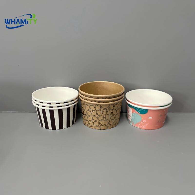 Ice Cream / Frozen Yogurt Paper Cup with Custom Logo Printing – High Quality Ice Cream Paper Cups and Customized Ice Cream Paper Cup price