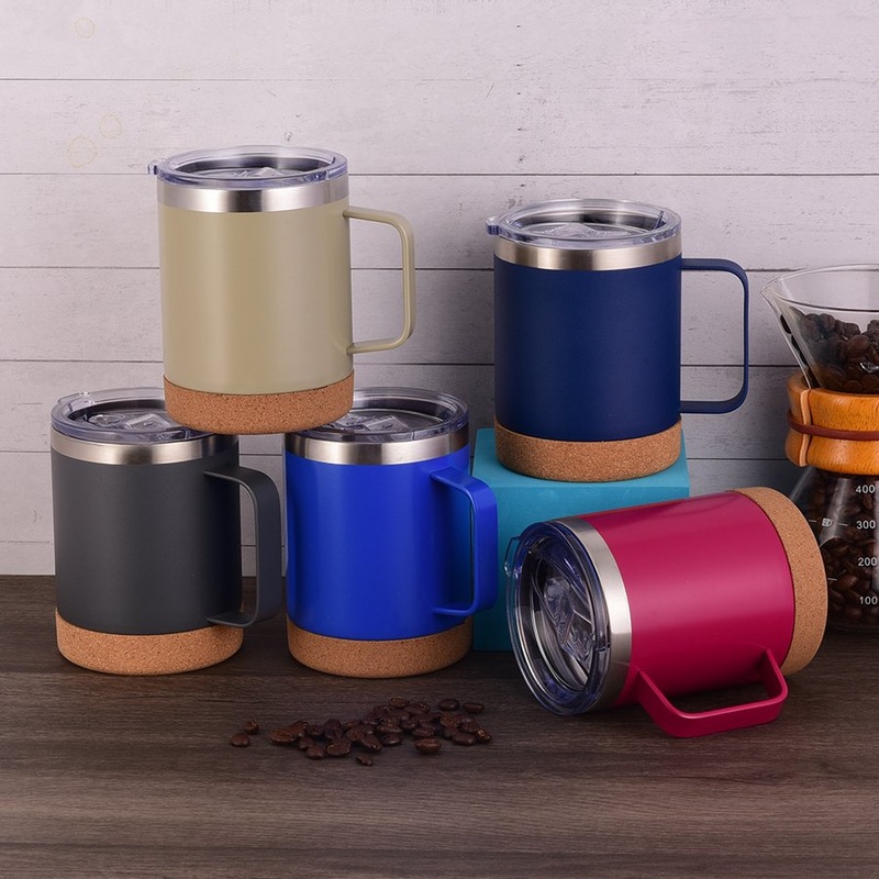 Nordic Travel Coffee Mug 12oz Matte Paint Metal Vacuum Insulated Camp Mug with Cork Bottom – Vacuum Insulated Camp Mug and Matte Paint Metal Mug price