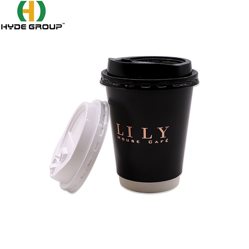 OEM 12oz Double Wall Paper Cups Cold Drinks Beer Hot Double Wall Paper Cup – 12oz Double Wall Cups and Paper Cup Double Wall price