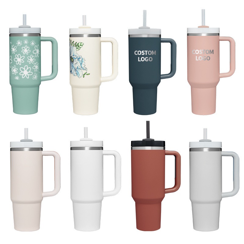 40oz New Design Soft Matte Stainless Steel Flowstate Travel Cup – Cup and Water Cup price