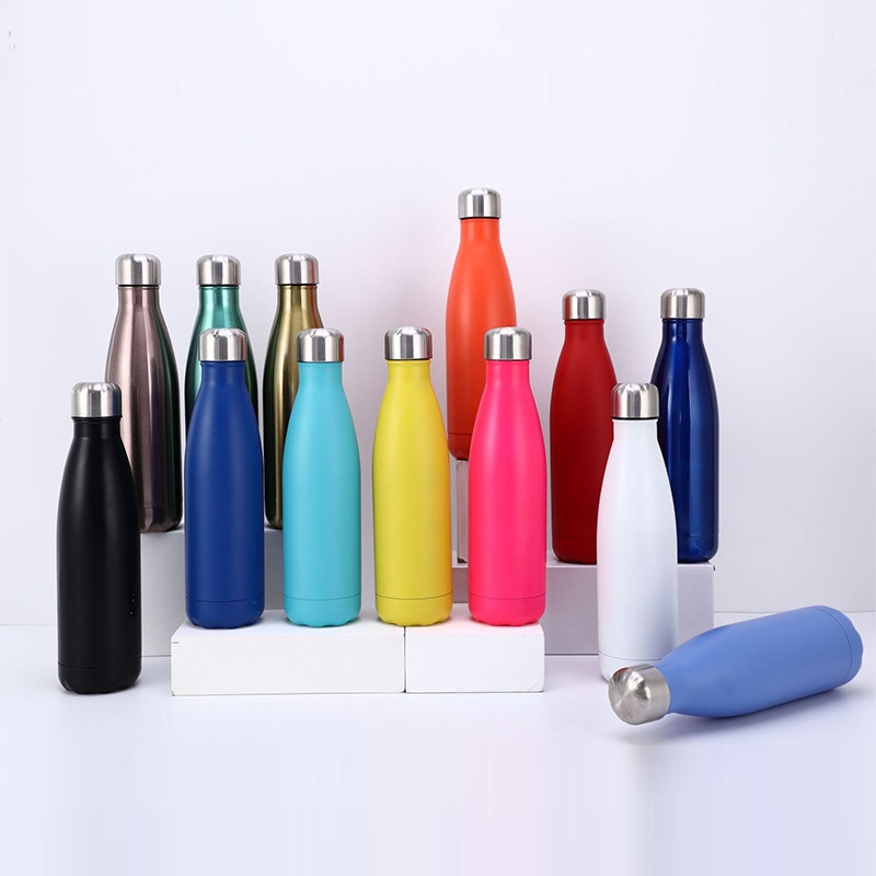 500ml 750ml Custom Logo Vacuum Flasks Thermoses Insulated Stainless Steel Reusable Sports Drink Double Wall Water Bottle – Water Bottle and Stainless Steel Water Bottle price