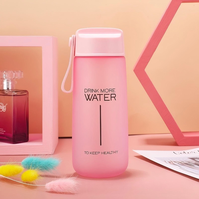 New Product Portable Leak-Proof Eco-Friendly 550ml Colored Drinking Cup Travel Mug Water Bottle with Plastic Lid – Water Bottle and Plastic Water Bottle price