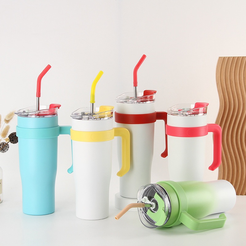 Wholesale 30oz 40oz Tumbler Double Walled Vacuum Insulated Sublimation 3D Printing Logo Wide Mouth Vacuum Tumbler – Water Bottle and Thermos price