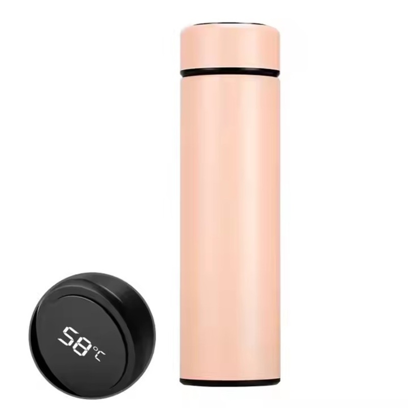 Wholesale Double Wall Digital Vacuum Bottle 500ml Stainless Steel Smart Water Bottle – Water Bottle and Plastic Sport Water Bottle price